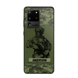 Personalized Canadian Soldier Camo Phone Case Printed 22JUL-HC23