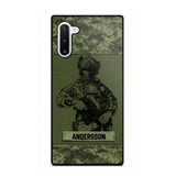 Personalized Canadian Soldier Camo Phone Case Printed 22JUL-HC23