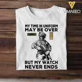 Personalized Italian Soldier/Veterans Tshirt Printed 22JUL-HY23