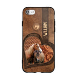 Personalized Horse Lover Phone Case Printed 22JUL-HQ23