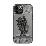 Personalized Arborist Camo Phone Case Printed 22JUL-HQ23