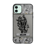 Personalized Arborist Camo Phone Case Printed 22JUL-HQ23