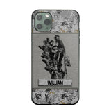 Personalized Arborist Camo Phone Case Printed 22JUL-HQ23