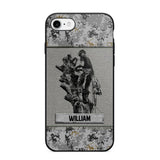 Personalized Arborist Camo Phone Case Printed 22JUL-HQ23
