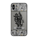 Personalized Arborist Camo Phone Case Printed 22JUL-HQ23