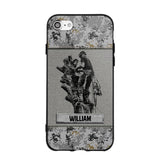 Personalized Arborist Camo Phone Case Printed 22JUL-HQ23