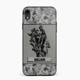 Personalized Arborist Camo Phone Case Printed 22JUL-HQ23