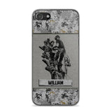 Personalized Arborist Camo Phone Case Printed 22JUL-HQ23
