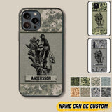 Personalized Arborist Camo Phone Case Printed 22JUL-HQ23