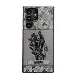 Personalized Arborist Camo Phone Case Printed 22JUL-HQ23