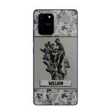 Personalized Arborist Camo Phone Case Printed 22JUL-HQ23