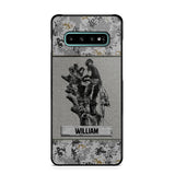 Personalized Arborist Camo Phone Case Printed 22JUL-HQ23