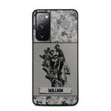 Personalized Arborist Camo Phone Case Printed 22JUL-HQ23