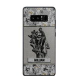 Personalized Arborist Camo Phone Case Printed 22JUL-HQ23