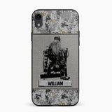 Personalized Ironworker Camo Phone Case Printed 22JUL-HQ23
