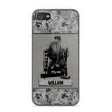 Personalized Ironworker Camo Phone Case Printed 22JUL-HQ23