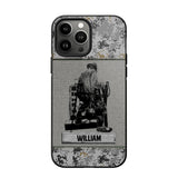 Personalized Ironworker Camo Phone Case Printed 22JUL-HQ23