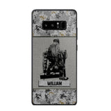 Personalized Ironworker Camo Phone Case Printed 22JUL-HQ23