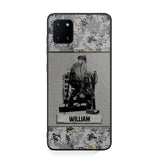 Personalized Ironworker Camo Phone Case Printed 22JUL-HQ23