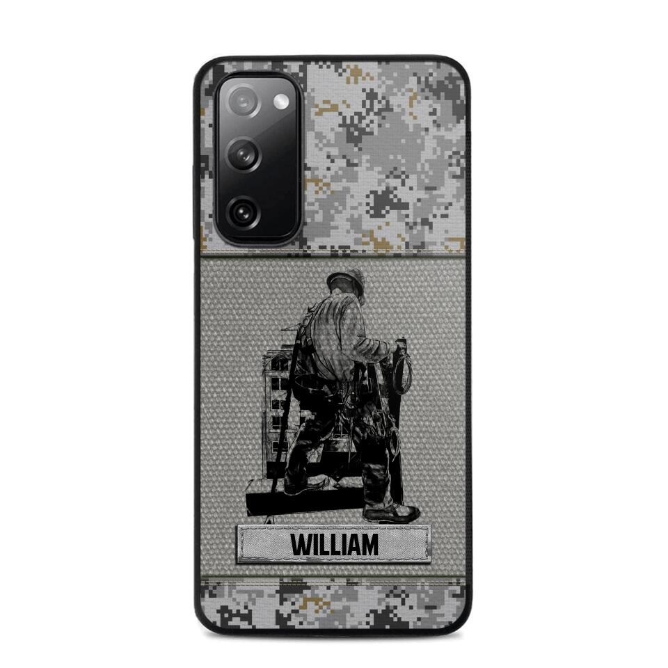 Personalized Ironworker Camo Phone Case Printed 22JUL-HQ23