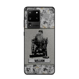 Personalized Ironworker Camo Phone Case Printed 22JUL-HQ23