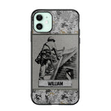 Personalized Roofer Camo Phone Case Printed 22JUL-HQ23