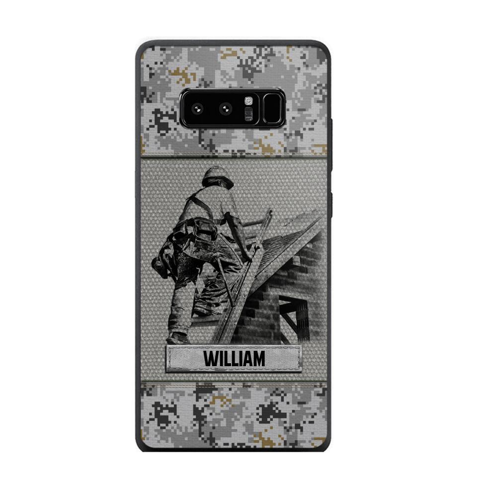 Personalized Roofer Camo Phone Case Printed 22JUL-HQ23