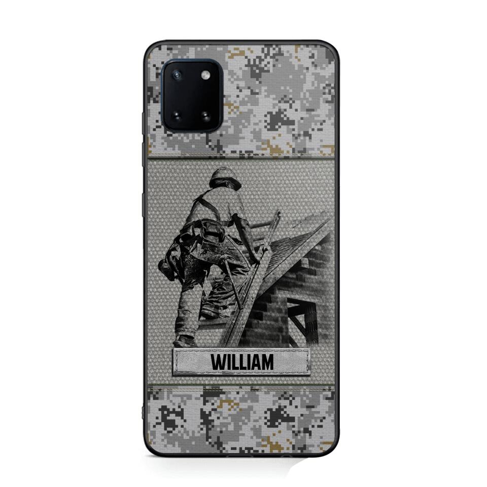 Personalized Roofer Camo Phone Case Printed 22JUL-HQ23