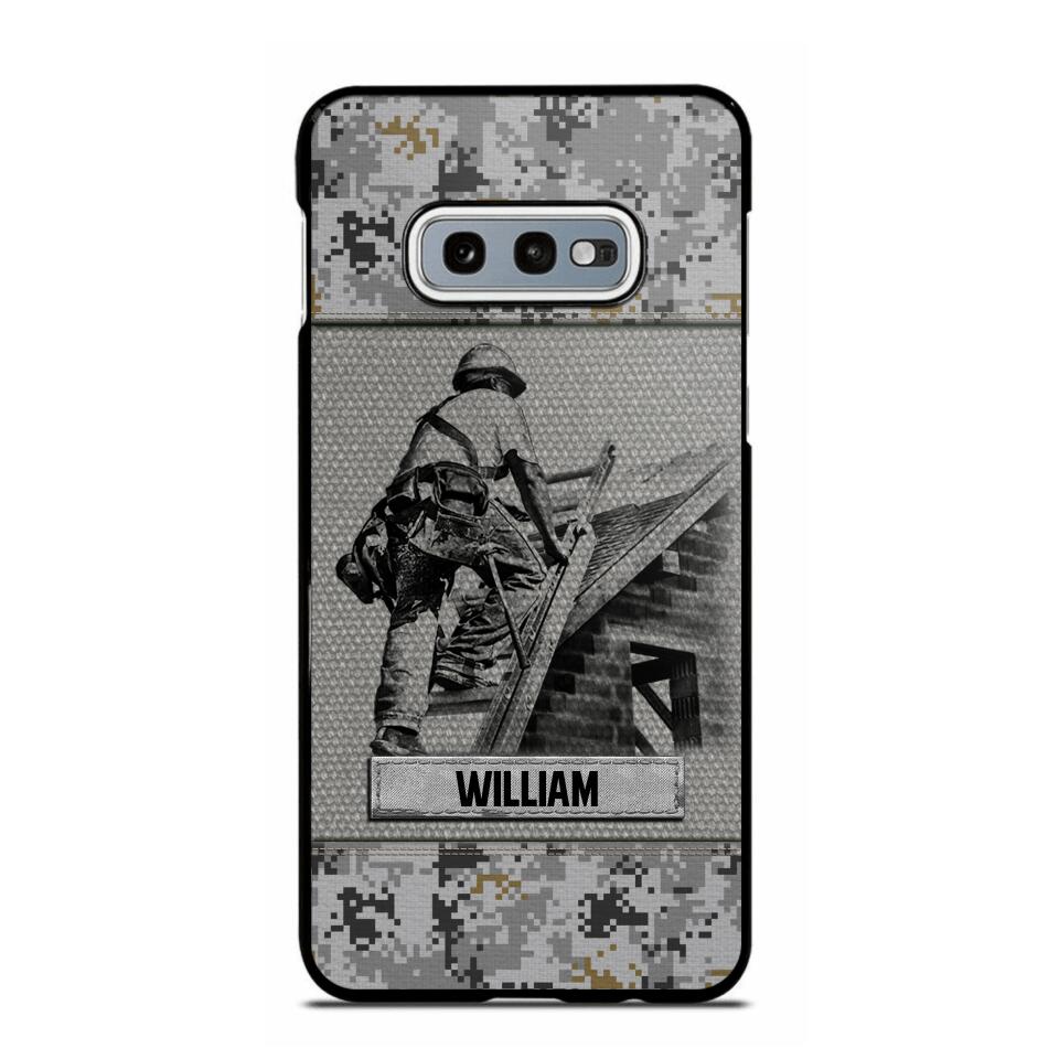 Personalized Roofer Camo Phone Case Printed 22JUL-HQ23