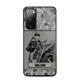 Personalized Roofer Camo Phone Case Printed 22JUL-HQ23