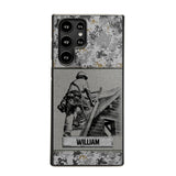 Personalized Roofer Camo Phone Case Printed 22JUL-HQ23