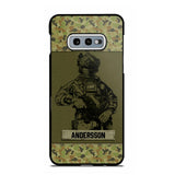 Personalized Australian Soldier Camo Phone Case Printed 22JUL-HC23