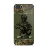 Personalized German Soldier Camo Phone Case Printed 22JUL-HC23