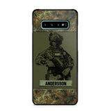Personalized German Soldier Camo Phone Case Printed 22JUL-HC23