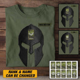 Personalized Canadian Soldier/Veterans Tshirt Printed 22JUL-HY24
