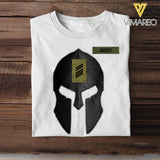 Personalized German Soldier/Veterans Tshirt Printed 22JUL-HY24