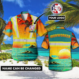 Personalized Ironworker Hawaii Shirt Printed 22JUL-HY24