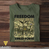 Personalized Austrian Soldier/Veterans Tshirt Printed 22JUL-HC24