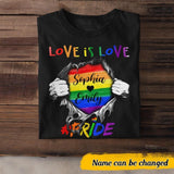 Personalized LGBT Pride Tshirt For LGBT Community, Queer LGBT, Gift For LGBT Proud Month 22JUL-DT27