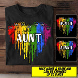 Personalized Aunt Kid Tshirt Printed 22JUL-HC27