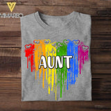 Personalized Aunt Kid Tshirt Printed 22JUL-HC27