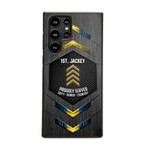 Personalized Swedish Soldier Phone Case Printed 22JUL-HQ27