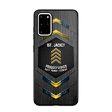 Personalized Swedish Soldier Phone Case Printed 22JUL-HQ27