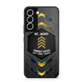 Personalized Swedish Soldier Phone Case Printed 22JUL-HQ27