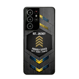 Personalized Swedish Soldier Phone Case Printed 22JUL-HQ27