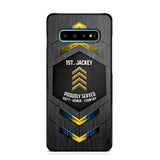 Personalized Swedish Soldier Phone Case Printed 22JUL-HQ27