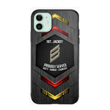 Personalized German Soldier Phone Case Printed 22JUL-HQ27
