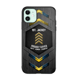 Personalized Swedish Soldier Phone Case Printed 22JUL-HQ27