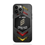 Personalized German Soldier Phone Case Printed 22JUL-HQ27