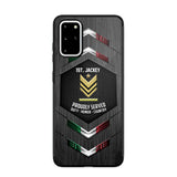 Personalized Italian Soldier Phone Case Printed 22JUL-HQ27